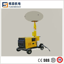 1000W Portable Light Tower with Diesel Petrol Generator for Option